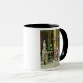 In een Courtyard in Pompeii, 1878 Mok (Voorkant rechts)