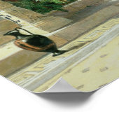 In een Courtyard in Pompeii, 1878 Poster (Hoek)