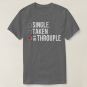 In een drievoudig polyamory t-shirt (Design voorkant)