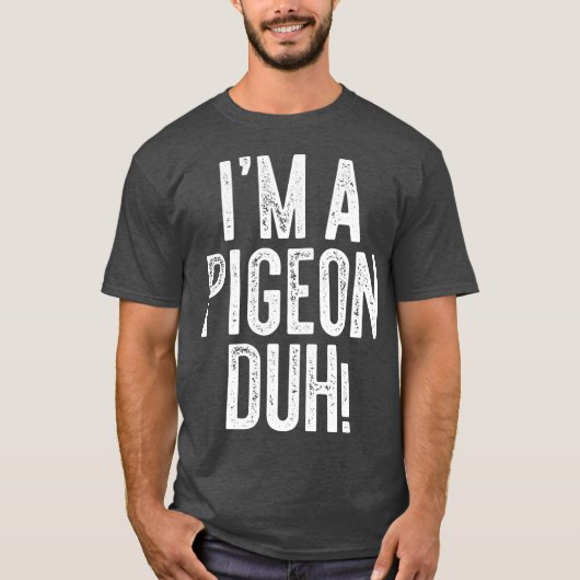 In een Duivenduh Kostuum Cadeau Shirt (Voorkant)