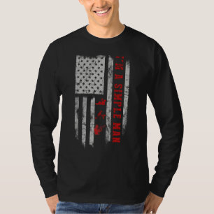 In een eenvoudige Mannen Drink Trompet T-shirt Hoo