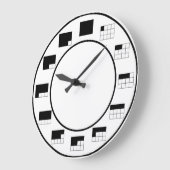 In een fractie van tijd: met twaalf maanden grote klok (Hoek)