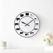 In een fractie van tijd: met twaalf maanden grote klok (Huis)