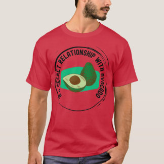 In een geheim relatie met avocado 1 t-shirt