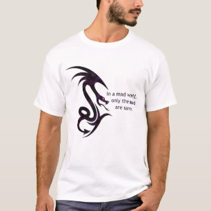 In een gekke wereld t-shirt