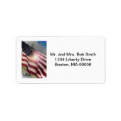 In een gloed van glorie etiket (Voorkant)