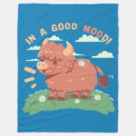 In een goede sfeer fleece deken