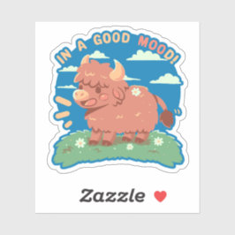 In een goede sfeer sticker