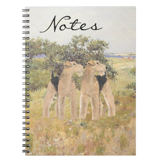 In een gouden weide notitieboek (Voorkant)