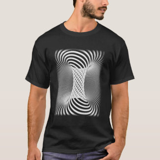 In een He Torus optische illusie T-shirt