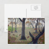 In een herfst briefkaart (Voorkant / Achterkant)