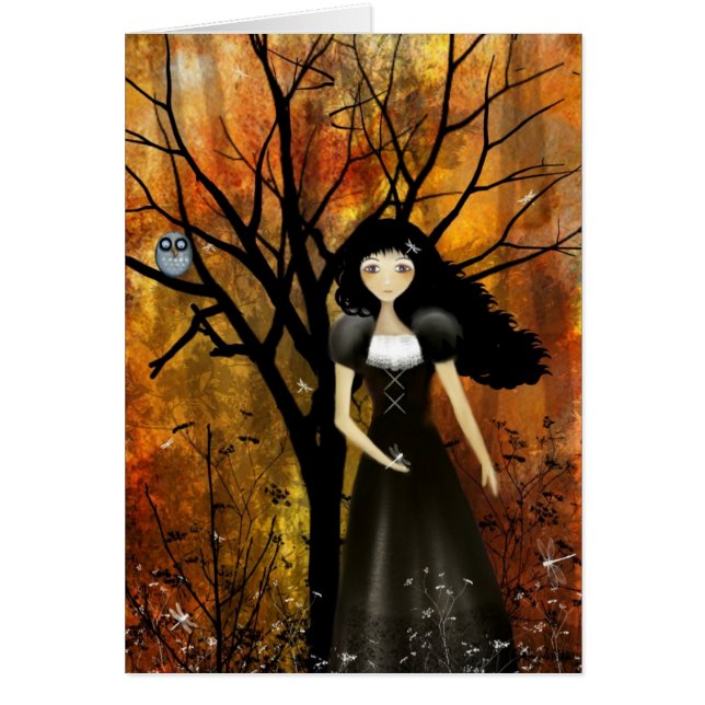 In een herfstbos (Voorkant)