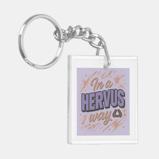 In een Hervus Way-Made from Love Sleutelhanger (Voorkant Links)