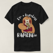 In een hopeloze Ramentic Funny Sloth Japanse Ramen T-shirt (Design voorkant)