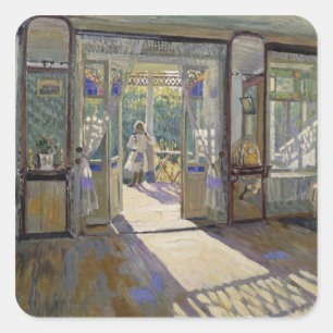 In een Huis, 1913 Vierkante Sticker