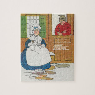 In een huisje in Fife woonde een man en zijn vrouw Legpuzzel