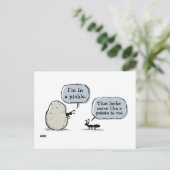 In een kaartje briefkaart (Staand voorkant)