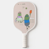 In een kaartje pickleball paddle (Voorkant)
