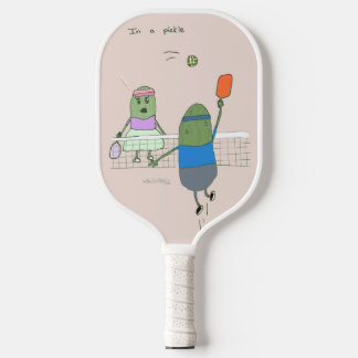 In een kaartje pickleball paddle