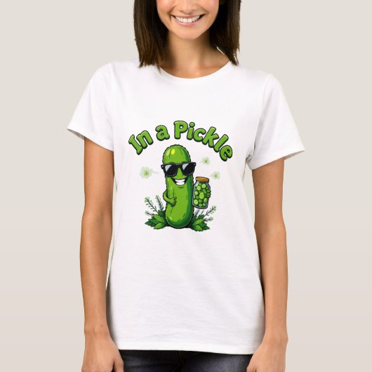 In een kaartje t-shirt (Voorkant)