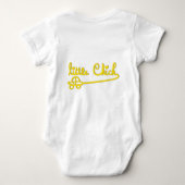 In een klein wonder (jongen kuiken) romper (Achterkant)