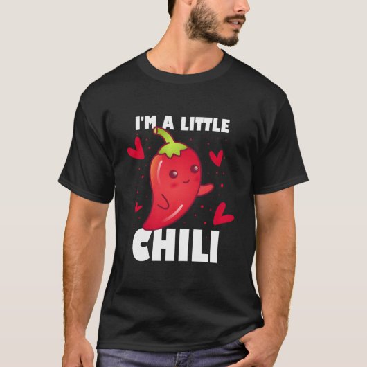 In een kleine chili t-shirt (Voorkant)