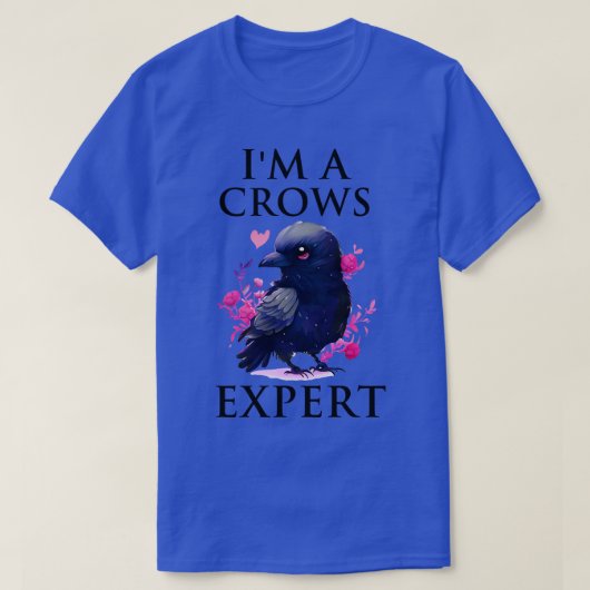In een kraaienexpert t-shirt (Design voorkant)