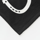 In een liefdevol geheugenpaard fleece deken (Hoek)
