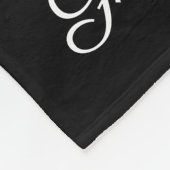 In een liefdevol geheugenpaard fleece deken (Hoek)