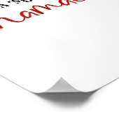 In een Mammy Mamacita Grappig Geïnspireerd Eiland  Poster (Hoek)