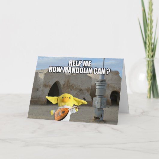 In een melkweg ver weg kaart (Voorkant)