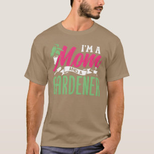 In een moeder en een tuinman tuinieren moeder tuin t-shirt