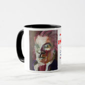 In een Mood Patriot 'Thomas Jefferson' Coffee Cup Mok (Voorkant links)