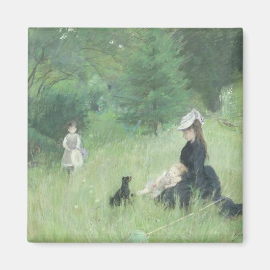 In een Park, c.1874 Magneet (Voorkant)