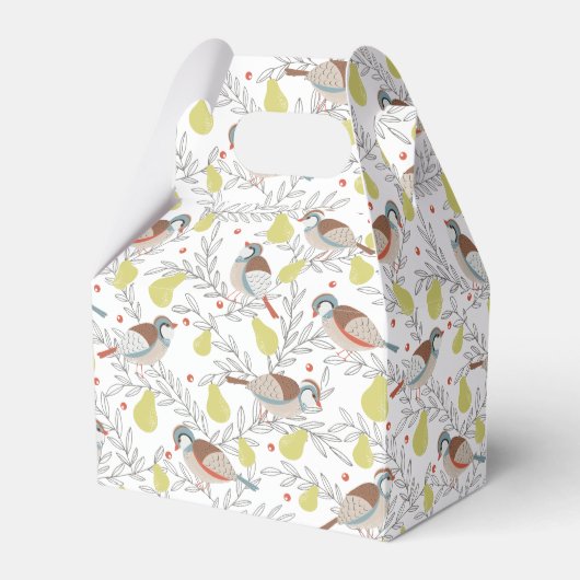 In een peerboom bedankdoosjes (Voorkant Zijde)