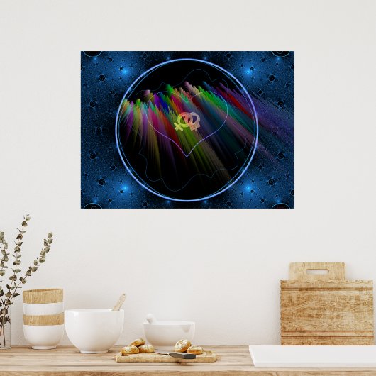 In een perfecte wereld poster (Keuken)