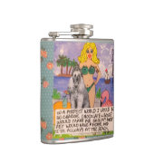 In een perfecte wereld zou ik de leiding hebben. heupfles (Rechts)