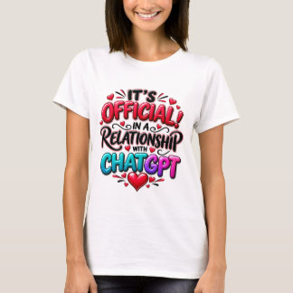 In Een Relatie Met AI T-shirt