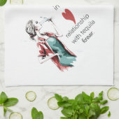 In een Relatie Theedoek (Gevouwen)