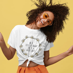 In een Roos is ze een Wilde T-Shirt