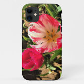 In een roze en witte Tulip Case-Mate iPhone Case (Achterkant)