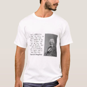 In een samengestelde natie - Frederick Douglass T-shirt