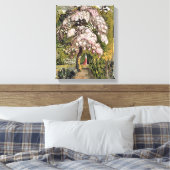 In een Shoreham Garden (w/c) Canvas Afdruk (Insitu (Slaapkamer))