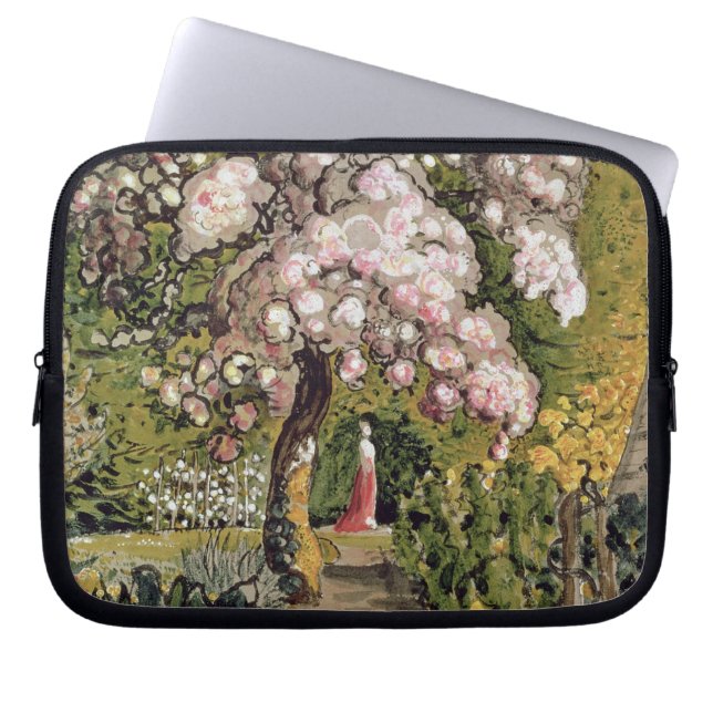 In een Shoreham Garden (w/c) Laptop Sleeve (Voorkant)