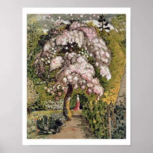 In een Shoreham Garden (w/c) Poster (Voorkant)