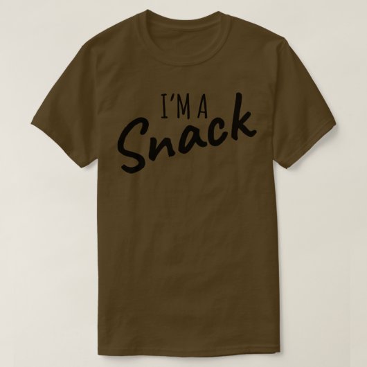 In een snack t-shirt (Design voorkant)