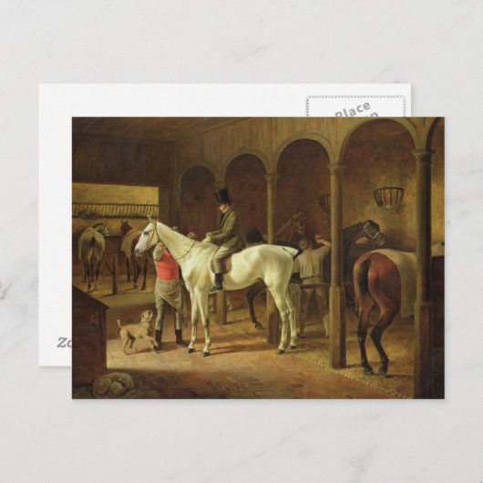 In een stabiele briefkaart (Voorkant / Achterkant)