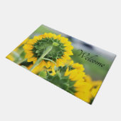 In een Sunflower Field Welcome Mat (Schuin)