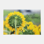 In een Sunflower Field Welcome Mat (Voorkant)
