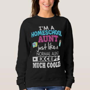 In een tante van de thuisschool, net als een norma trui